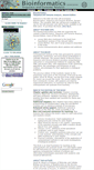 Mobile Screenshot of bioinformaticsonline.org